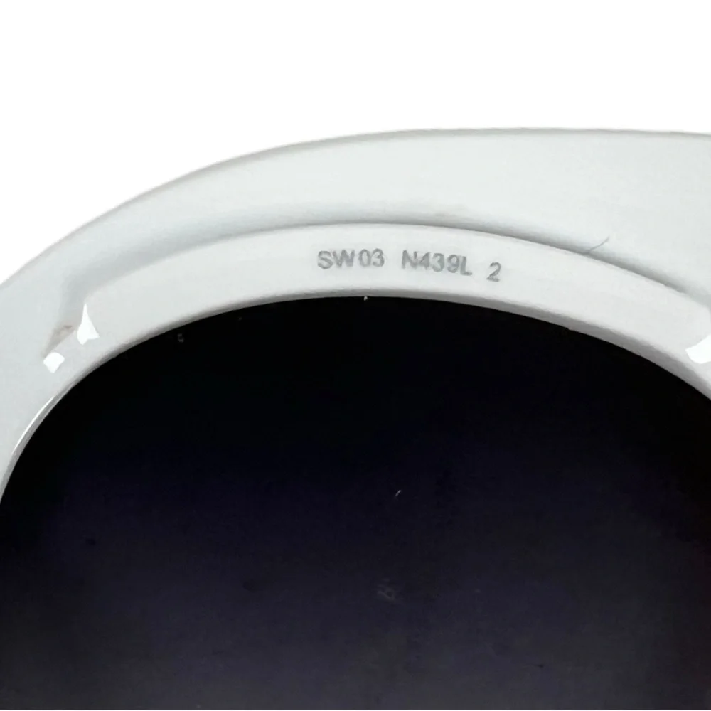 Swatch Womens Sunglasses Eyes Frame Only Snap On Red White Dots Made In Slovenia